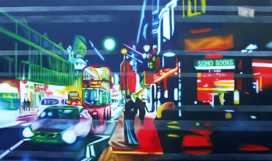 Andrea Tyrimos, Soho Lights. Courtesy Premiere Art.