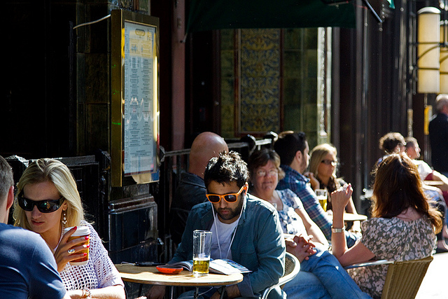 Not everybody can pull off orange frames, by Chris Beckett