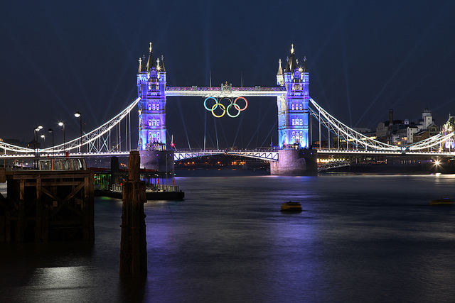 A lovely night shot of Tower Bridge, by David Bank