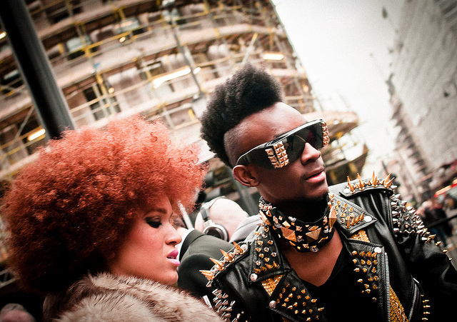 It could only be London Fashion Week, by Robbie Ewing
