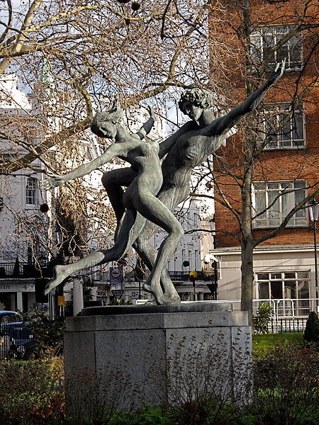 The Dancers, Cadogan Square by David Wynne / photo by Rev Stan via Wikimedia Commons