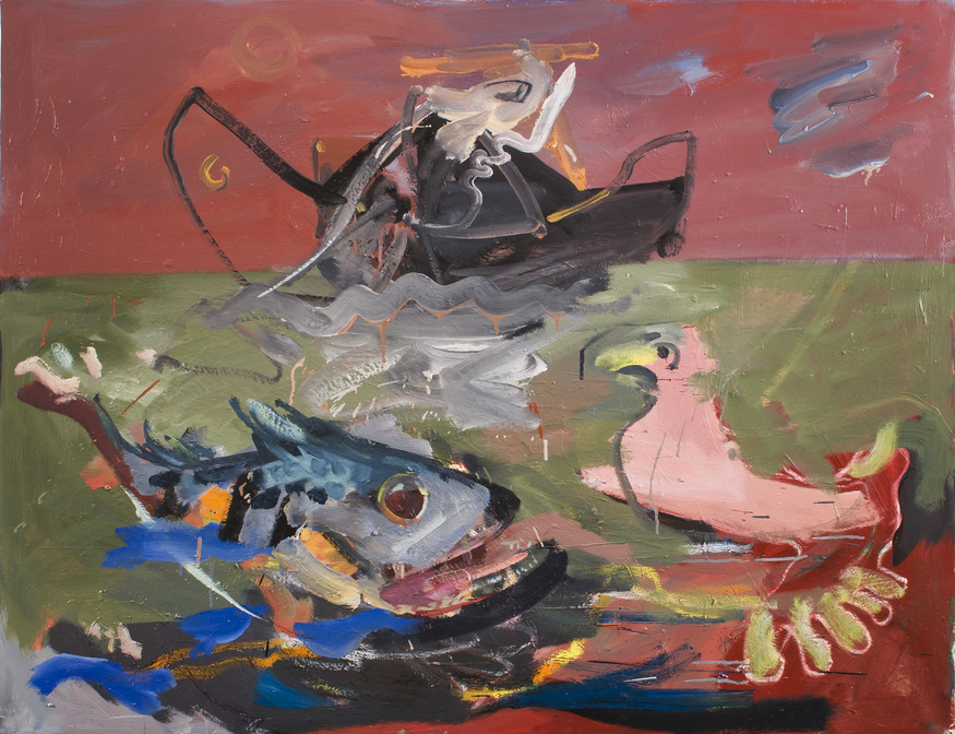 Francis West, Le Pecheur. Courtesy The Piper Gallery