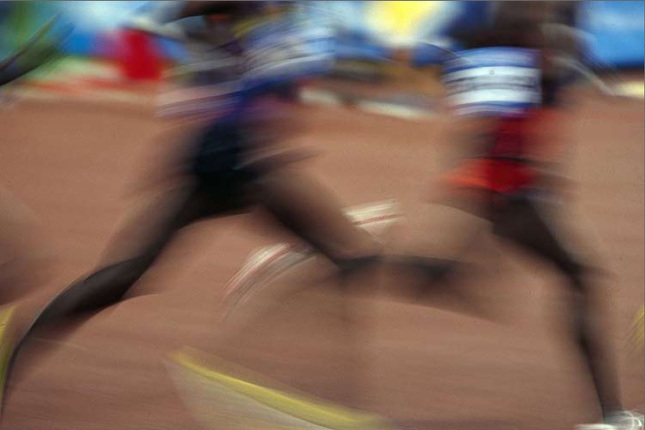 Untitled (Athletics 2) from Stefano Nicolini: Champions at Richard Young Gallery
