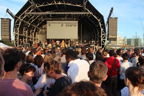 The Granary Square Stage