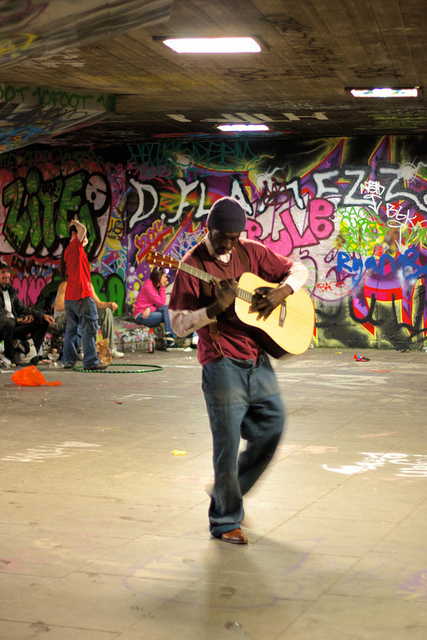 Underneath Southbank Centre, by Alexander Baxevanis