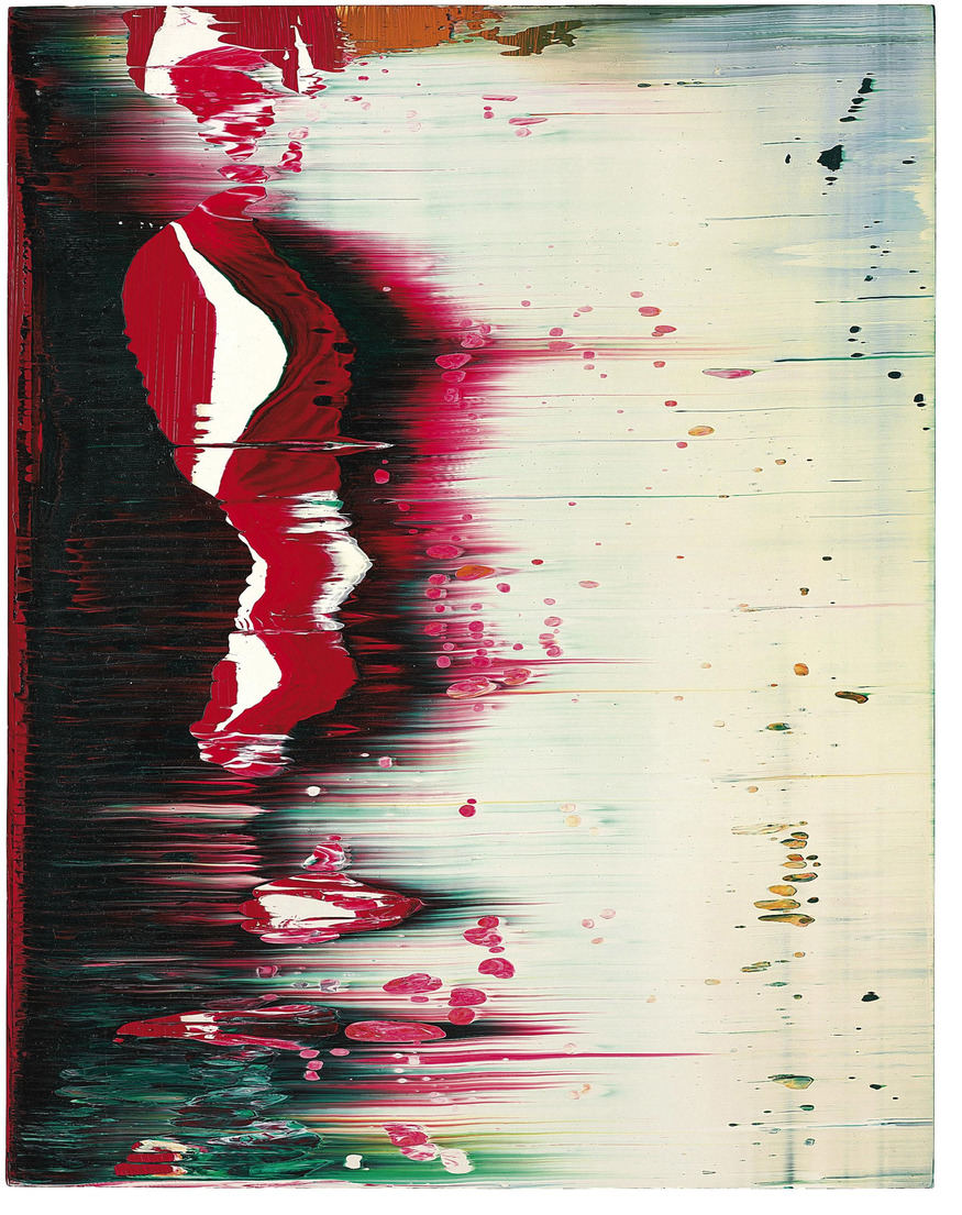 Gerhard Richter, Fuji, 1996. David Roberts Collection, London