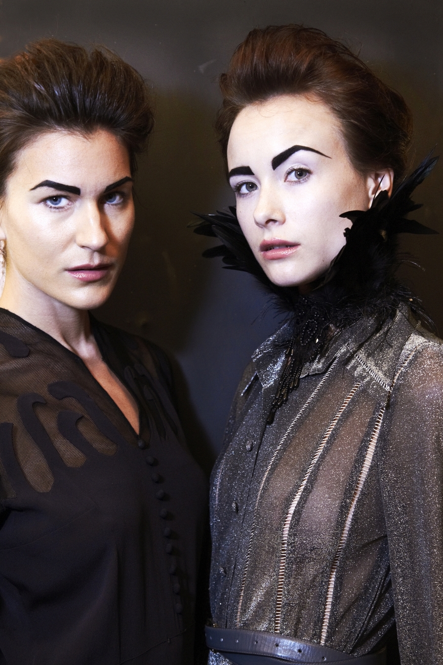 Models with magnificent eyebrows