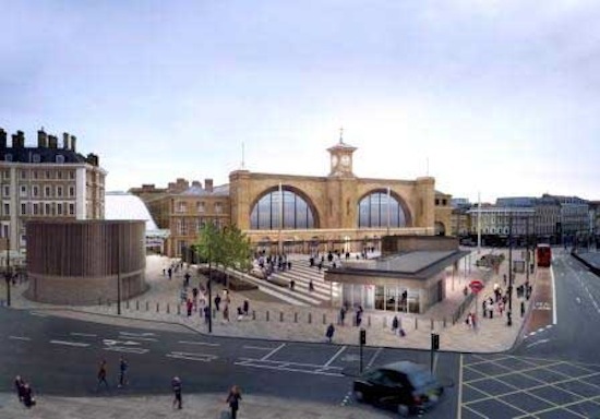 King's Cross Square, opening in 2013.
