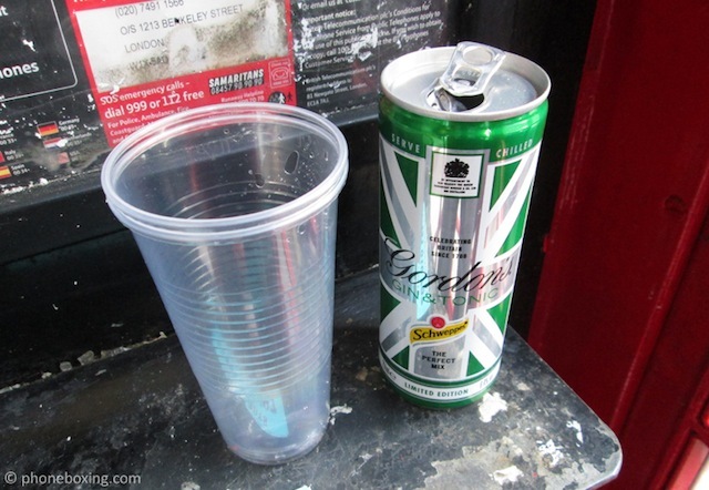 A classy booth.
