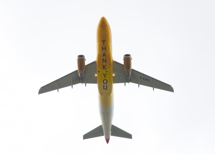 The Thank You jet from BA. (Andy Thornley)