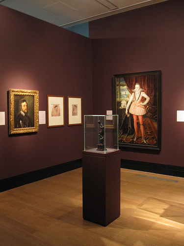 A selection from the display at the NPG