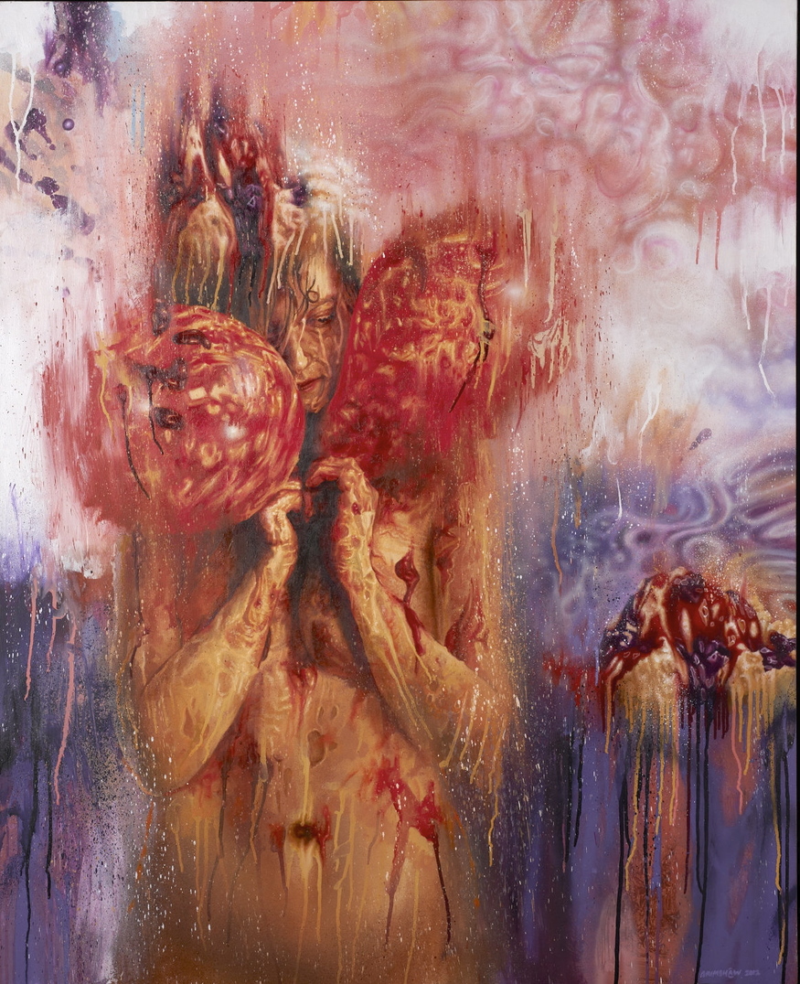 Dale Grimshaw, The Party's Over. Image courtesy Signal Gallery.