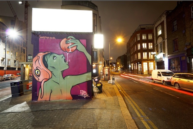 Inkfetish on Bethnal Green Road. Image via Advers.