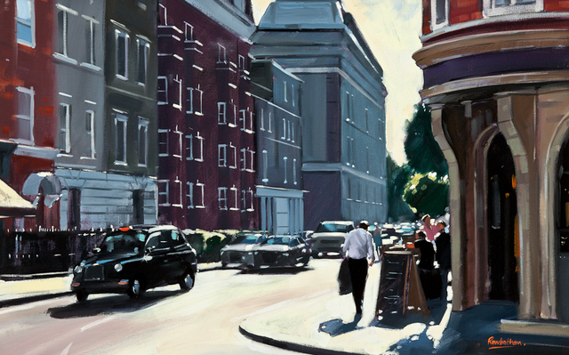 Charlie Rowbotham, After Work at the Prince Regent. Courtesy Thompson's Gallery