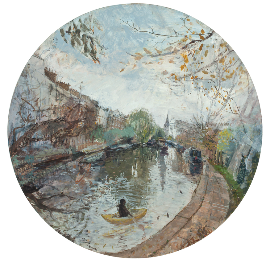 Sophie Levi, Regent's Canal. Courtesy Thompson's Gallery