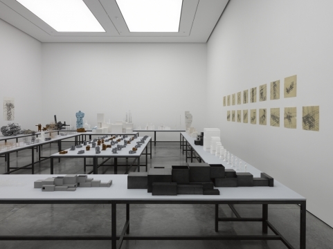 Antony Gormley, The Model Room. Image courtesy White Cube