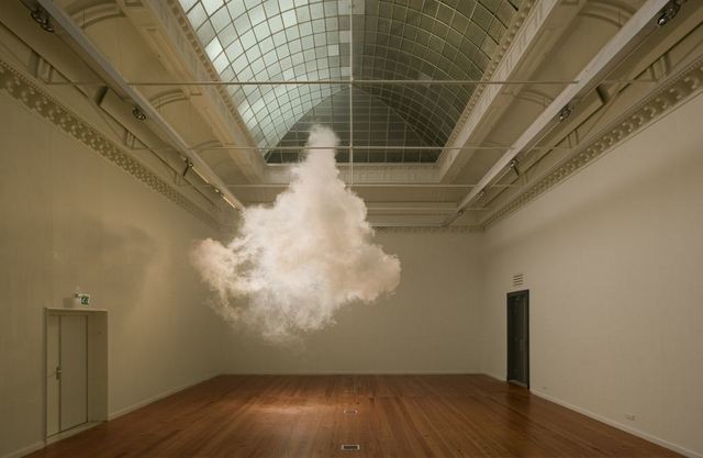 Berndnaut Smilde, Nimbus Minerva, 2012. Courtesy the artist and Ronchini Gallery Photo Cassander Eeftinck Schattenkerk