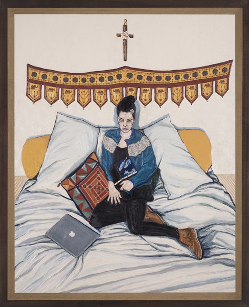Henry Hudson, Girl And Her Apple Mac. Image courtesy TJ Boulting.