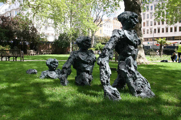 David Breuer-Weil, Emergence in Hanover Square, 2012 (courtesy of the artist).