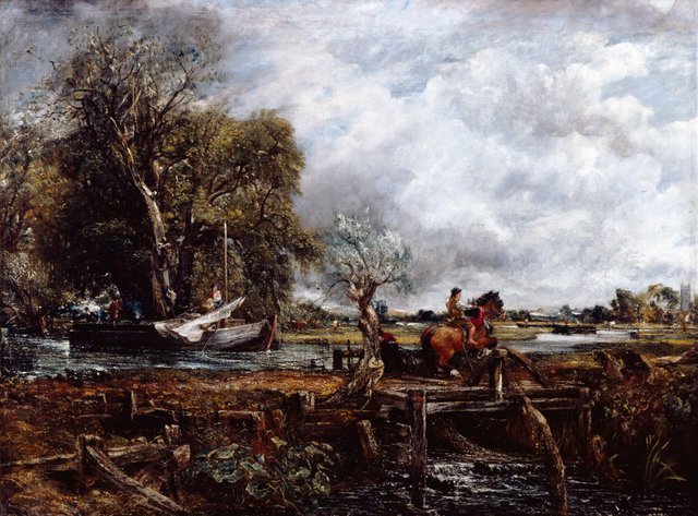 03/1391
 PL000938
 John Constable R.A.,
 The Leaping Horse, 1825
 Oil on canvas, 142 x 187.3 cm
 Photo: John Hammond ÃÂ© Royal Academy of Arts, London
 