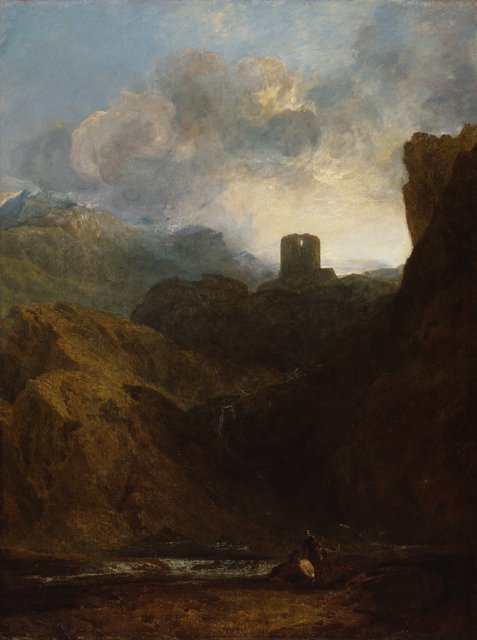 03/1383
 PL000980
 J. M. W. Turner R.A.
 Dolbadern Castle, 1800
 Oil on canvas, 119.4 x 90.2 cm
 Photo: Prudence Cuming Associates Limited ÃÂ© Royal Academy of Arts, London
 