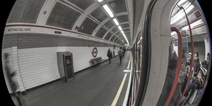 Londonist Underground: Fish-Eye Tube