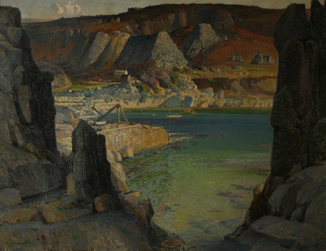 'Morning Fills the Bowl' Samuel 'Lamorna' Birch (1869 - 1955) Oil on canvas, 1927 © Royal Cornwall Museum