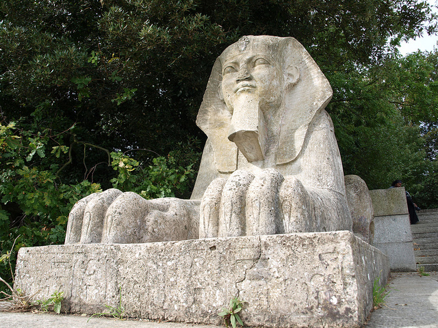 A Crystal Palace Park Sphinx by Past London