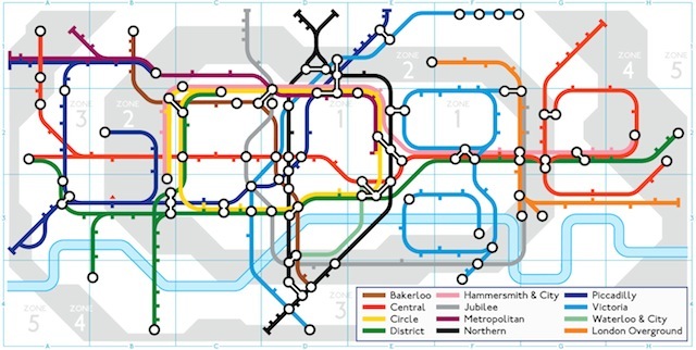 Google Doodle Marks 150 Years Of The London Underground
