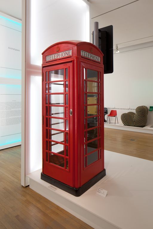 K6 Kiosk designed by Sir Giles Gilbert Scott. Image courtesy Design Museum.