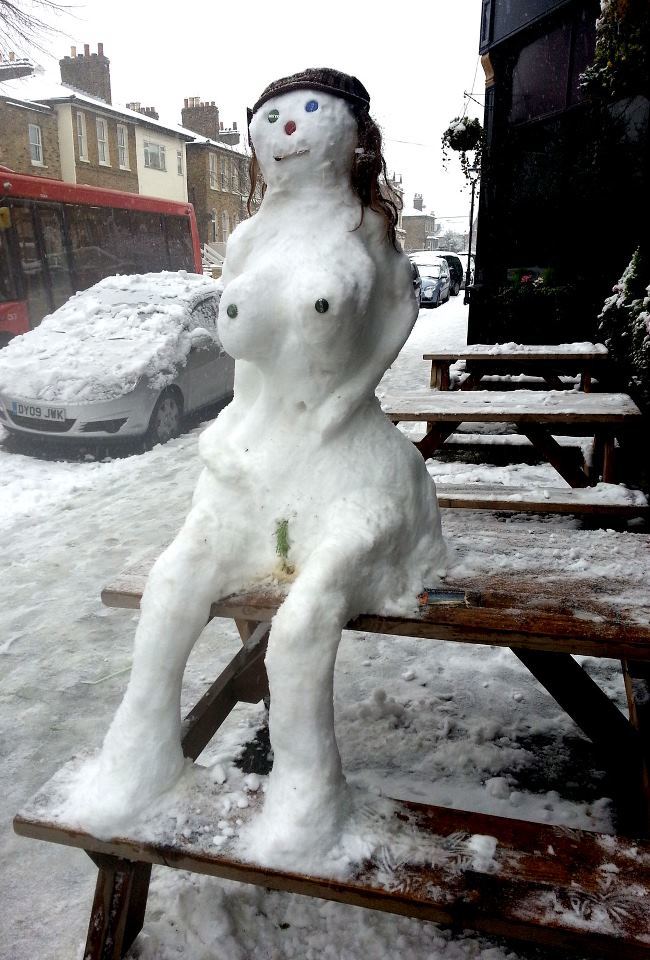 Snow lady by Matt Taylor