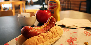 What's For Lunch? Big Apple Hot Dogs