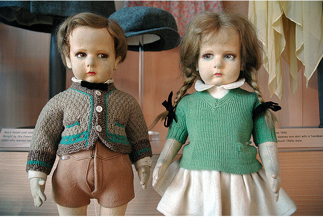 "evil toys" at Museum of Childhood by cakehole
