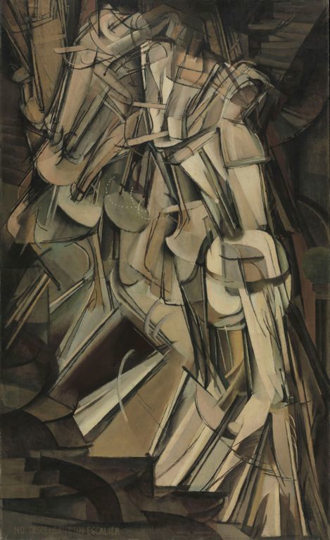 Marcel Duchamp Nude Descending a Staircase (No. 2),1912 Philadelphia Museum of Art, The Louise and Walter Arensberg Collection © Succession Marcel Duchamp, 2013, ADAGP/Paris, DACS/London