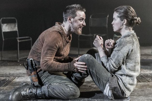 The Macbeths made a disappointingly unconvincing couple. Photo by Johan Persson