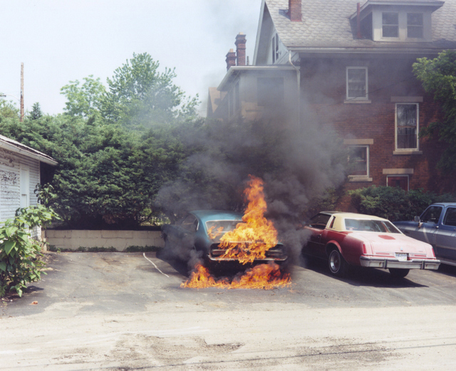 © Joachim Brohm, On Fire, courtesy Brancolini Grimaldi