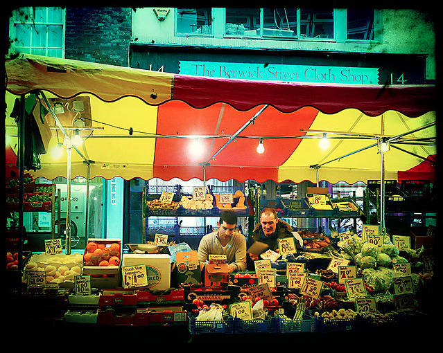 Berwick Street Market by buckaroo kid