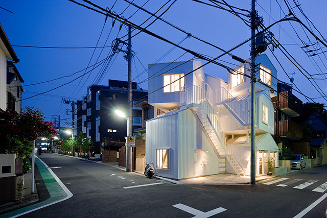An apartment block in Tokyo, designed by Sou Fujimoto (Photograph: Iwan Baan)