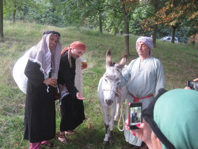 Secret Cinema donkey in Alexandra Park by psyxjaw