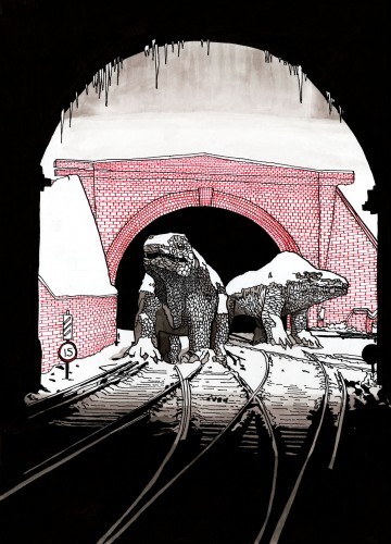 Crystal Palace Monsters by Matt Bannister.