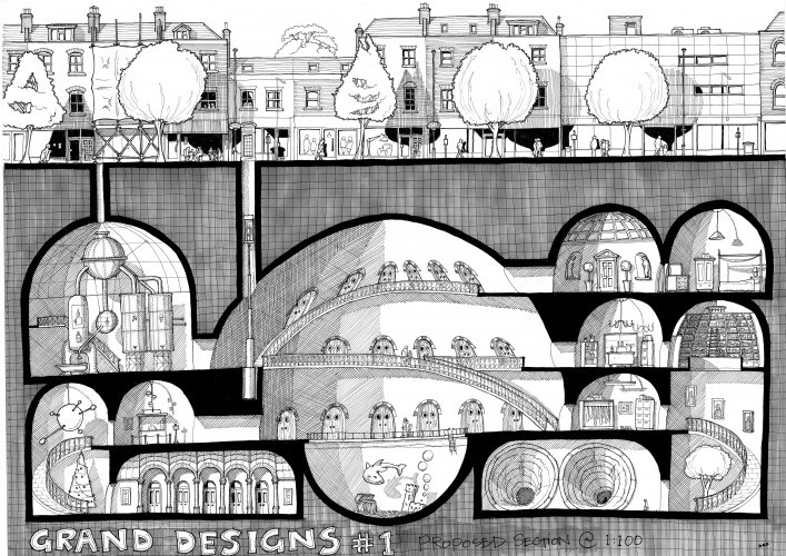 Grand Designs #1: Under Islington, by Daniel Fennings.