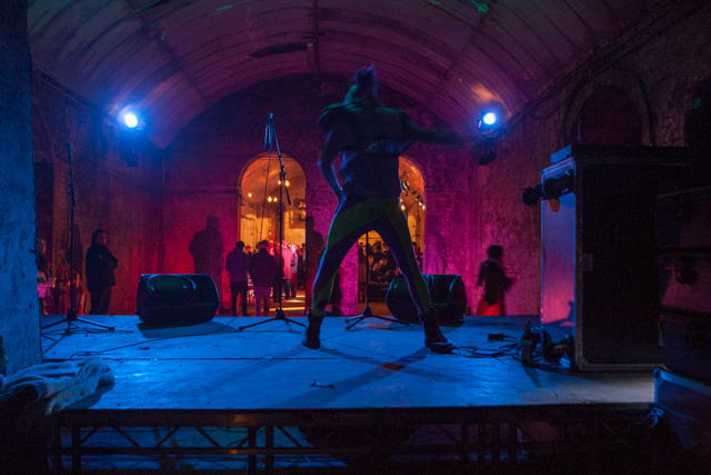The after party took place in the Old Vic Tunnels.