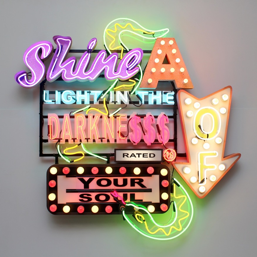 Chris Bracey, Shine A Light In The Darkness Of Your Soul. Image courtesy Scream London.