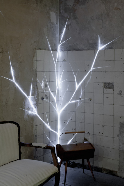 Stefan Lotze - Growing Light - Taking Space. Courtesy One Beam Of Light.