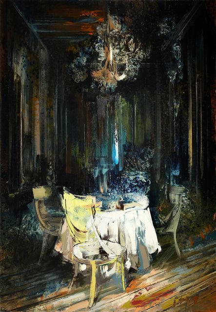 John Monks, Yellow Chair I. Image courtesy Long &amp; Ryle.