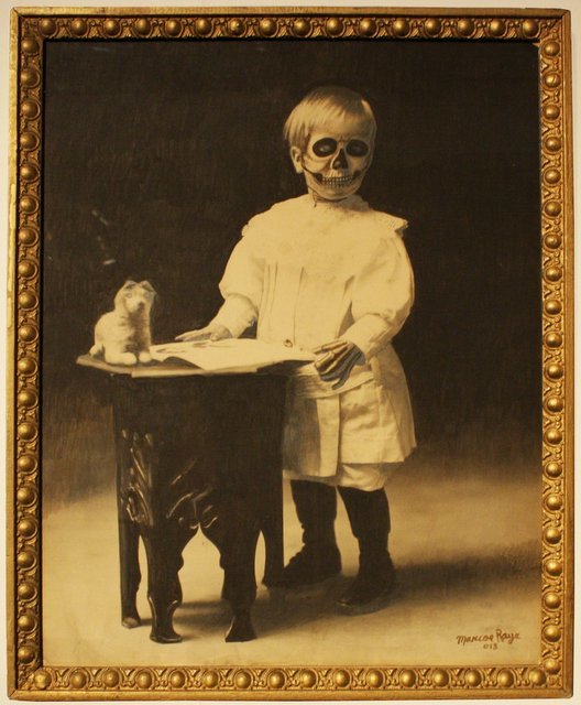 Marcos Raya : 'Little brother', 2013. Copyright the artist, courtesy of Pertwee Anderson &amp; Gold gallery, London.