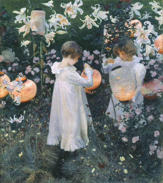 John Singer Sargent Carnation, Lily, Lily, Rose 1885-–6  Tate