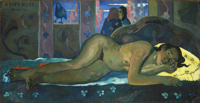 Paul Gauguin (1848-1903) Nevermore, 1897. © The Courtauld Gallery, London