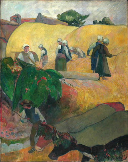 Paul Gauguin (1848-1903) The Haystacks, 1889. © The Courtauld Gallery, London