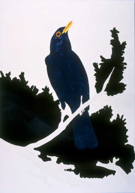 Gary Hume, Blackbird 1998, Private collection, London. Image courtesy Tate.